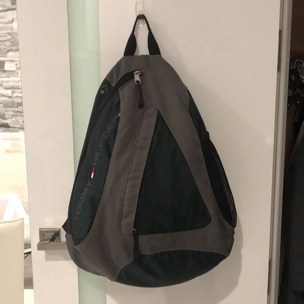 Tommy Hilfiger side sling backpack